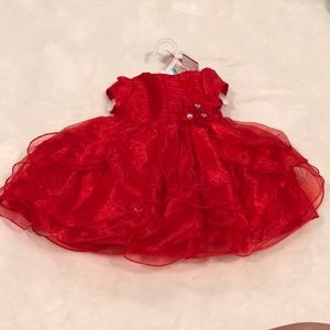 🆕 Nannette Baby Holiday Dress Size 6-9m